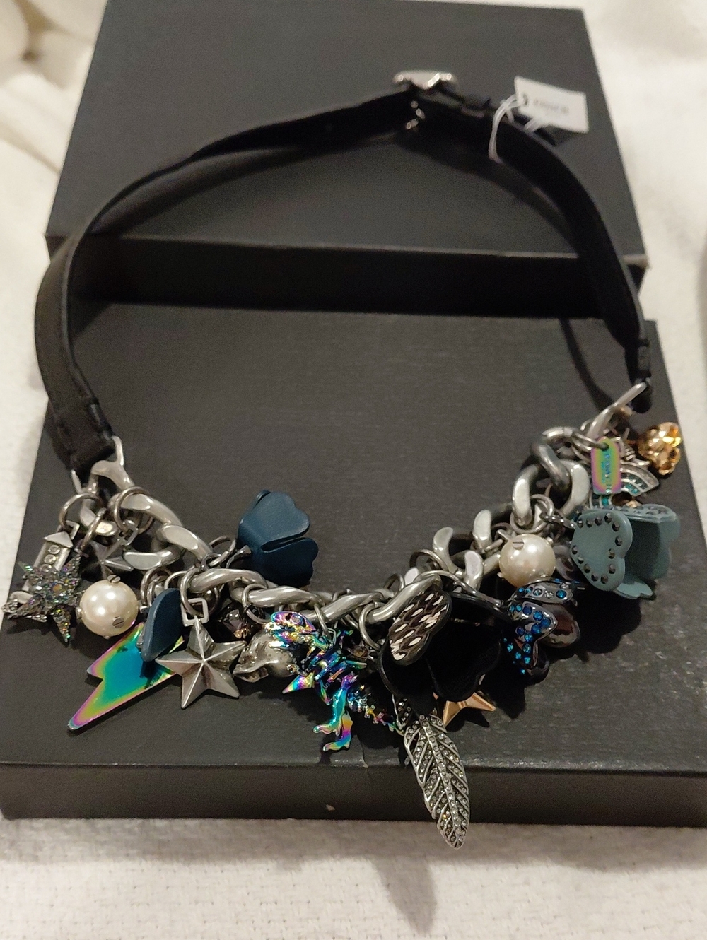 COACH STATEMENT NECKLACE/RARE, RETIRED - Picture 2 of 16